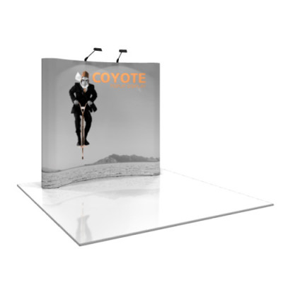 Coyote Pop Up Displays Curved